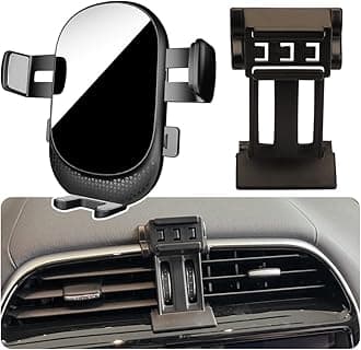 Car Phone Holder for Jaguar F-PACE/XE Auto Accessories [Only for 2017-2020 F PACE/XE] [Auto Lock Hands Free Cell Phone Mount Car fits for iPhone & All Smartphones]