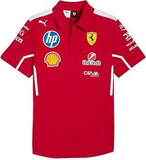 PUMA Scuderia Ferrari F1 2025 Team Polo - Men - Red