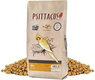 Mini 1 lb | Complete Pellet Diet for Cockatiels, Conures and Cockatoos | Premium Food for Birds, 100% no-GMO