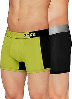 XYXX Men's Modal Relaxed Printed Trunks
