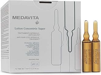 Medavita | Lotion Concentrée, Intensive Super Anti-Hair Loss Treatment, pH 3.5, 12 Vials x 7 ml