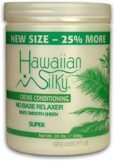 Hawaiian Silky creme conditioning NO BASE RELAXER SUPER 20oz