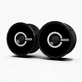 Wheel Cover for Tesla Model 3 18-Inch, Snap-On Full Coverage Rim Protector, Less Wind Drag, Tesla Model 3 Accessories, Fit 2017-2023, Black Ring