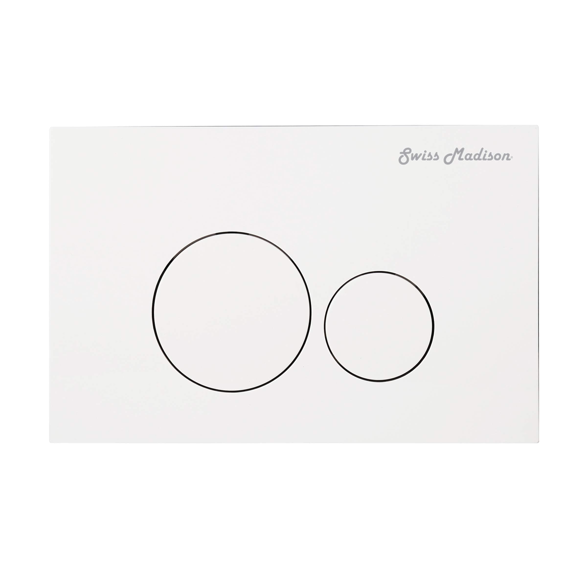 SM-WC001W Actuator Flush Plate, White