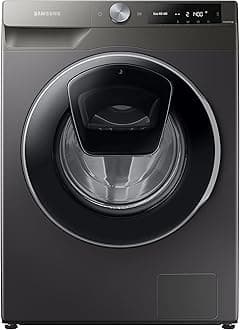 Samsung Series 6 AddWash AutoDose WW10T684DLN Wifi Connected 10.5Kg Washing Machine with 1400 rpm - Graphite - A Rated [Energy Class A] [Energy Class A]