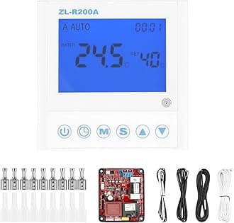 Eryue Universal Air-Source Water Heating Controller Heat Pump Auxiliary Heating Control d Antifreeze Auto Deforst Water Flowing Warning with Sensors FA s Function