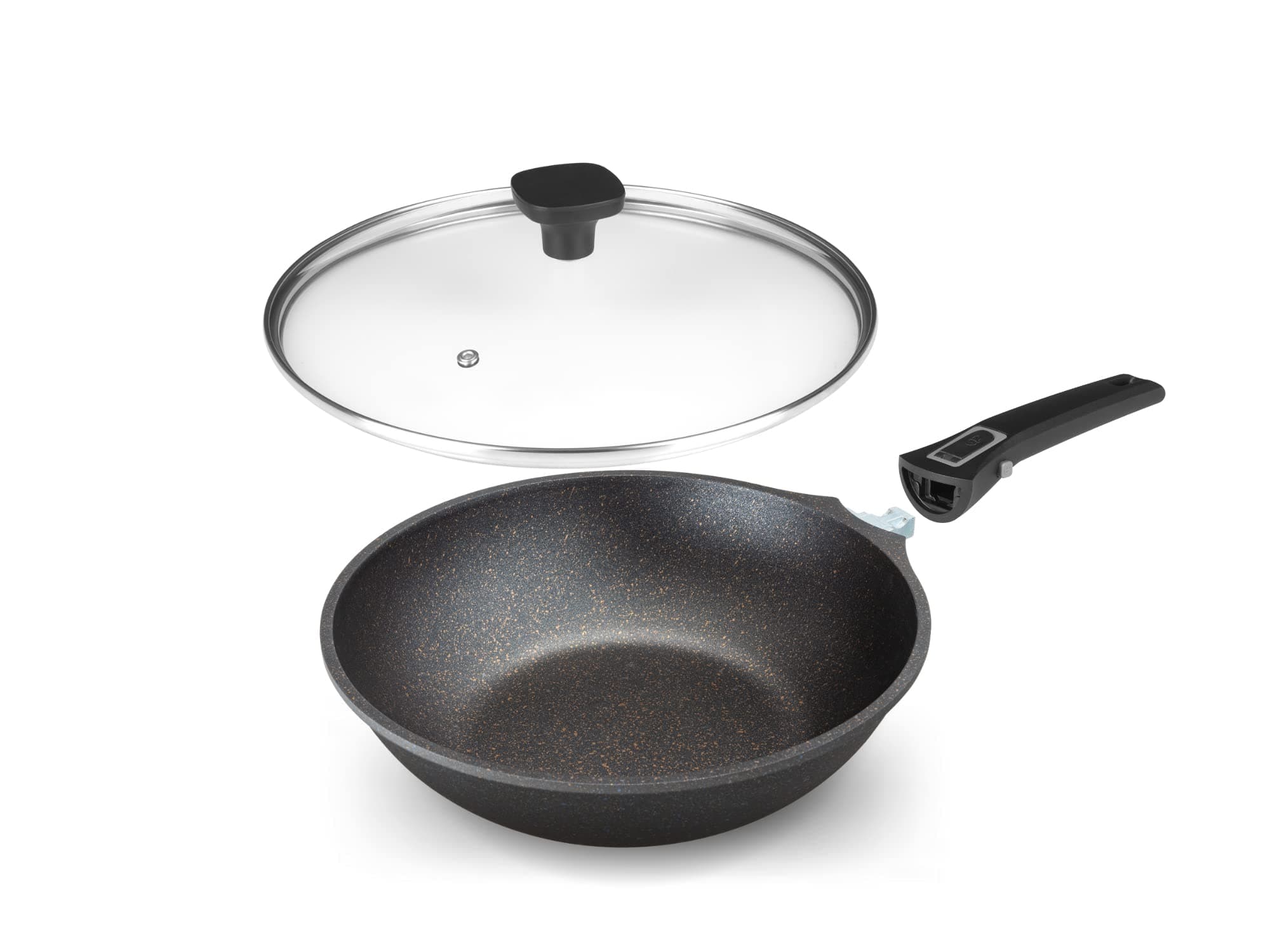 Non-Stick Wok with Lid