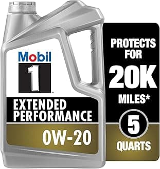 1 Extended Performance Full Synthetic Motor Oil 0W-20, 5 Quart