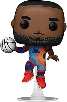 Funko POP Movies: Space Jam, A New Legacy - Lebron James Jumping, Multicolor, Standard (55974)