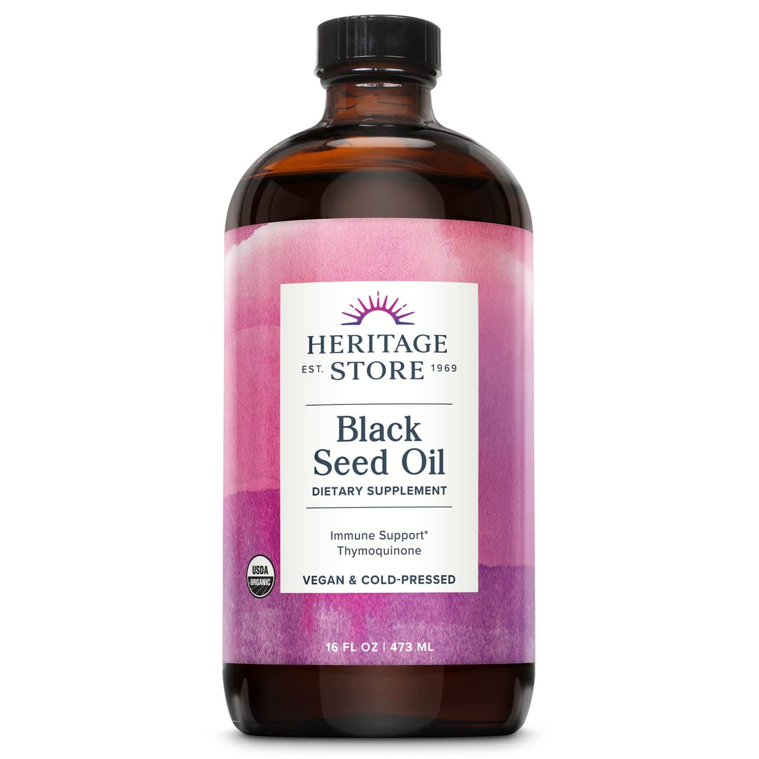Organic Black Seed Oil Liquid Supplement