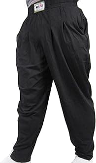 Mens Gym Baggy Pants for Bodybuilding Fitness Sports Trousers Cotton and Spandex