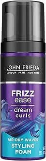 Frizz Ease Dream Air Dry Waves Style Foam 5 Ounce 145Ml, Multi, Pack Of 1