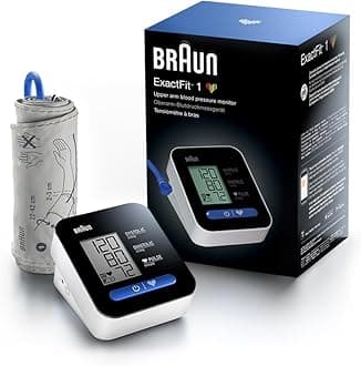 Braun Healthcare BUA5000 Exact Fit One Automatic Upper Arm Blood Pressure Monitor