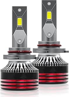 Car LED 9005 Headlights With Integrated Distance And High Power Car Headlights With Front Drive And Temperature Control Decoding