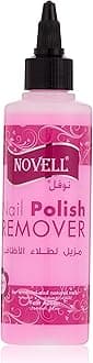 Novell Nail Polish Remover, For Artificial & Natural Nails, Fast Action, Non Oily, Formulated For All Nail Types, Non Acetone Formula, 125 ml
