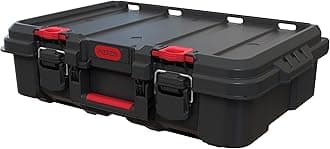 Keter Stack & Roll Heavy Duty DIY Power Tool Storage Case (253382)