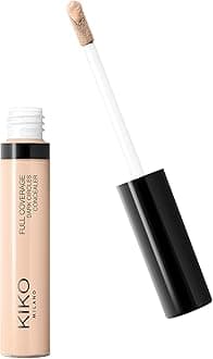 KIKO Milano Full Coverage Dark Circles Concealer 17, High-Coverage Liquid Concealer For The Face And Eye Area