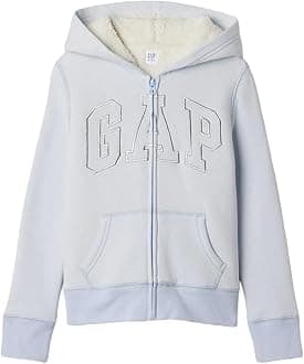 GAP girls Logo Hoodie Hooded Full Zip Sweatshirt