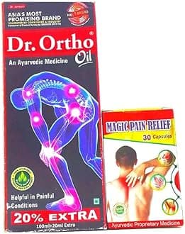 Ayurvedic Magic Capsules and Dr. Ortho Oil (combo pack)