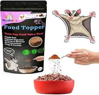 Magical Sugar Glider Food Topper || Joy of Best Taste || Chicken & Beet Root Flavour || Grain Free & Protein Rich || Anti Oxident || 50g (Chicken & Beet Root)