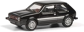 Schuco 452651200 VW Golf I GTI Model Car 1:87 Black Version