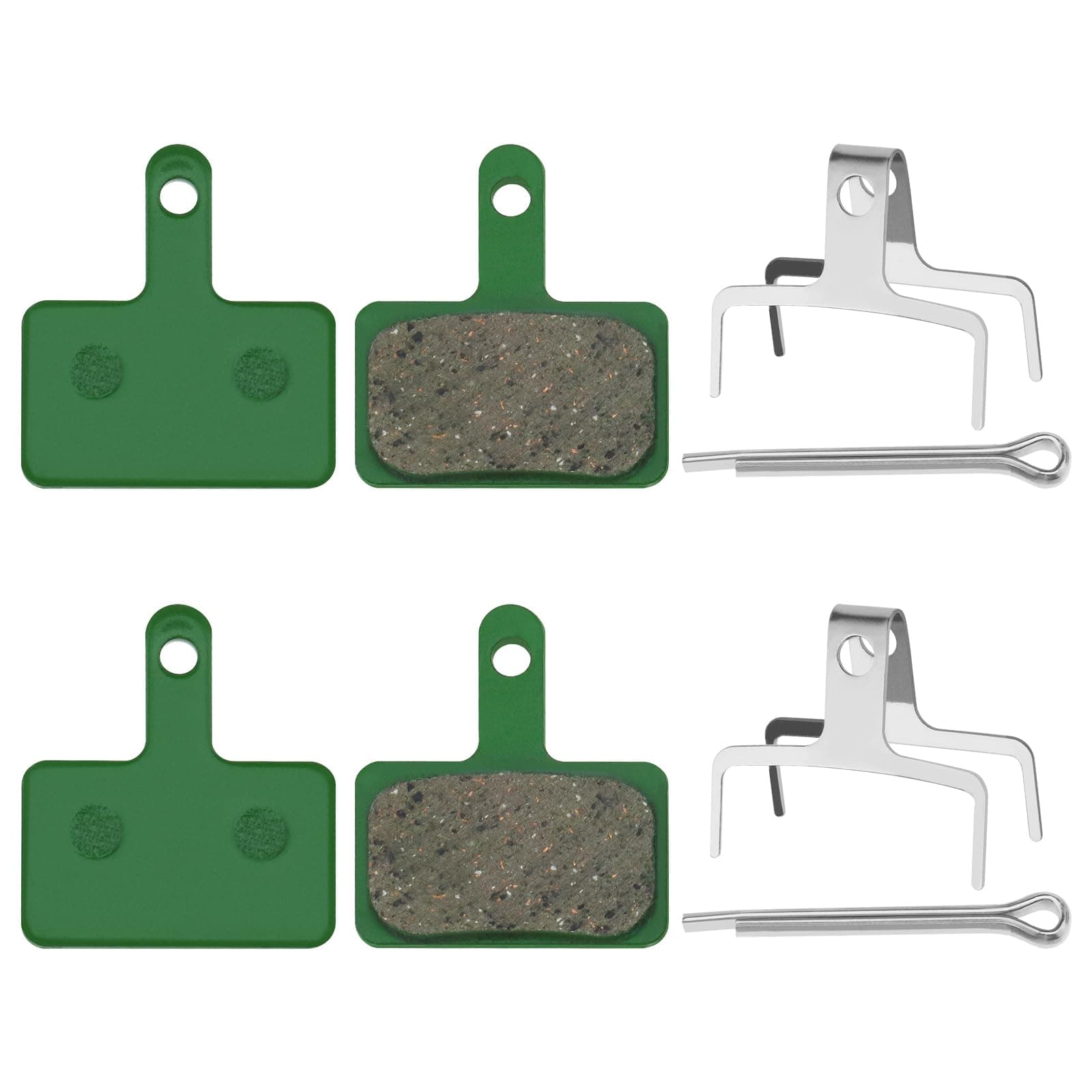 2 Pairs Ceramic Brake Pads Replacement Compatible with Kaabo Wolf Compatible with Zero Compatible with Dualtron Brake Pads 35x30.5mm