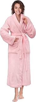 PAVILIA Women's Womens Fleece Robe Robes (pack of 1)