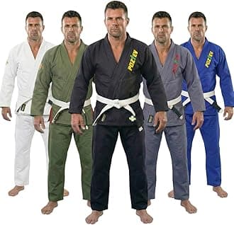 Brazilian Jiu Jitsu Gi for Men & Women BJJ Gi Grappling Kimonos Preshrunk Lightweight Fabric Martial Arts Uniform