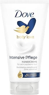Dove Intensive Hand Cream with Care Duo (Intensive Moisture and Deep Care) Especially for Very Dry Hands, Pack of 1 (1 x 75 ml)