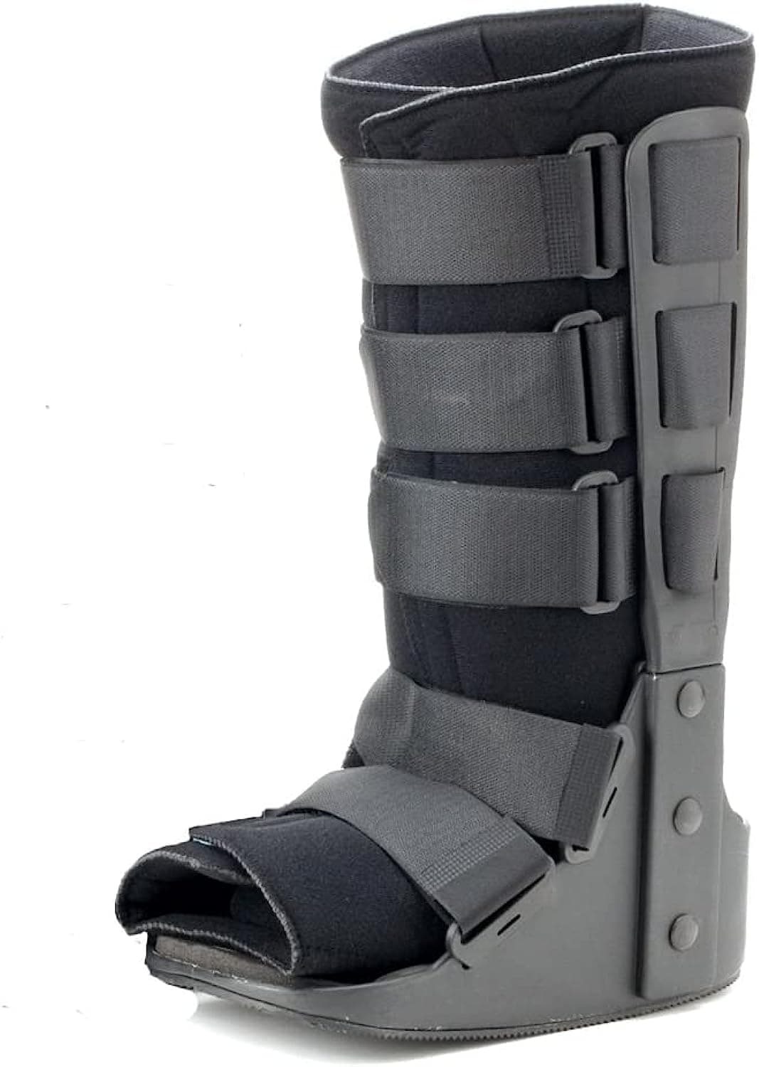 Darco FX Pro Walker Boot - Standard [Medium] | High Profile Walking Boot for Broken Foot & Plantar Fasciitis | Men & Women Ankle Fracture Boot, Black, Qty of 1 Unit