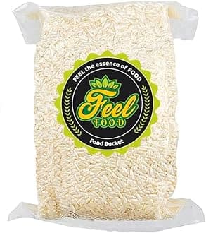 Feelfood Thai Jasmine Rice, 400g(Vacuum pack), All Natural, Easy to Cook, Floral Fragrance, Aromatic And Delicious