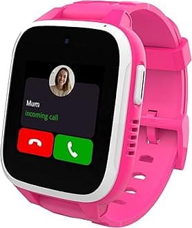 XPLORA XGO 3 - Watch Phone for Children (4G) - Calls, Messages, Kids School Mode, SOS Function, GPS Location, Camera and Pedometer – (Subscription Required) (Pink)