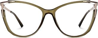 Zeelool Glasses Frame for Women, Cat Eye Eyeglasses Eyewear with Clear Lenses