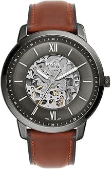 Fossil Neutra Watch for Men, Automatic Movement with Stainless Steel or Leather Strap