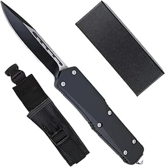 Outdoor Pocket Hunting Knife, With Glass Breaker, D2 Steel, Aluminum Alloy Handle, Suitable For Camping, Hunting, Survival