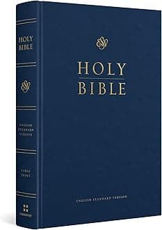 – ESV Pew and Worship Bible, Large Print (Blue): English Standard Version, Blue, Pew and Worship Bible
