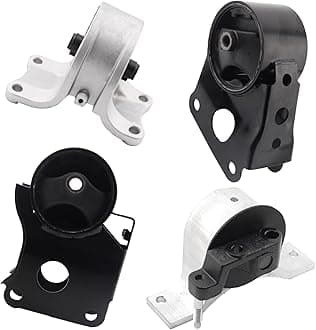 Engine Motor Mount Compatible with 2002-2006 Nissan Altima 2.5L Replacement for A7340 A7341 A7342 A7343 Set of 4