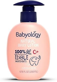 Organic Baby Lotion - 100% Edible Ingredients - The Safest All Natural Baby Moisturizer for Newborn Dry and Sensitive Skin - Non toxic - Eczema (Varying Packs)