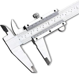 Spurtar (スパーター) Caliper 150mm Carbon Steel Measuring Caliper with Storage Case and Ruler, Maximum Measurement 150mm High Precision Carbon Steel Caliper NGS-150KS