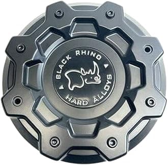 Black Rhino Abrams Matte Black Wheel Center Cap PSC014BLA