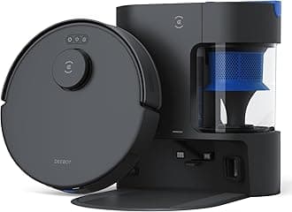 ECOVACS DEEBOT N20 Plus Robot Vacuum Cleaner and Mop,8000Pa Strong Suction,7-Week Dust Storage, Bagless Dust Bin,PureCyclone Tech, ZeroTangle Brush,300 Minutes Runtime