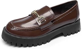 Loafers for Women Platform Chunky Penny Loafer Slip On Casual Dressy Business Shoes with Arch Support