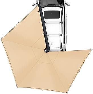 VEVOR Vehicle Awning 270 Degree, 8.2' Height Retractable Car Side Awning, PU3000mm UV50+ Car Awning with Waterproof Storage Bag, Suitable for Truck, SUV, Van, Campers