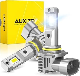 9145/9140/H10 LED Fog Light Bulbs or DRL, 600% Super Brighter 6500K Cool White Light, 9145 Fog Lights Replacement for Cars, Non-polarity, Pack of 2