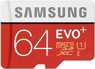 Samsung 64 GB microSDXC Evo+ Class 10 Memory Card