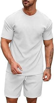 Men's Pyjama Set - T-Shirt and Shorts Night Wear - Night Suit for Men
