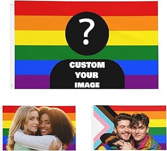 Custom Pride Bunting Flag 3X5 Ft Personalized Flags Design Your Image Funny Tapestry Poster For Decorate Clubs Concerts Bars University Dormitories Living Rooms Bedrooms