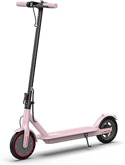 Roinside Electric Scooter - 8.5"/10''/14'' Solid Tires, 350W/500W Motor, Up to 19/22MPH& 16/21/23/24Miles Long-Range Portable Commuting Scooter for Adults with Double Braking System, App