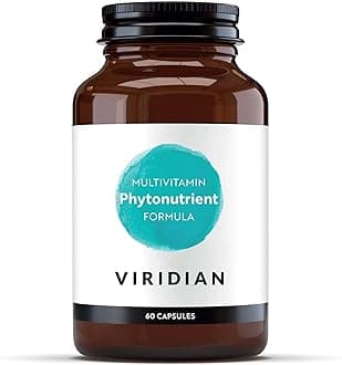 Viridian - PhytoNutrient Formula Multivitamin - 60 Caps | Plant Rich Formula with Key Nutrients & Potent Botanicals | Wellness Support, Supports Energy & Immune System | Nutritionist Formulated