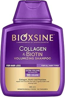 Bioxsine Colagen & Biotin Volume Shampoo 300 ml for All Hair Types